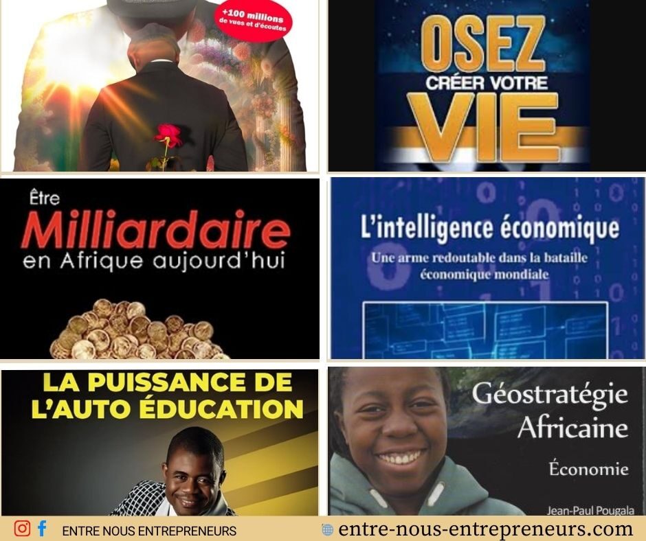 Top10 des meilleurs livres pour entrepreneurs Africains