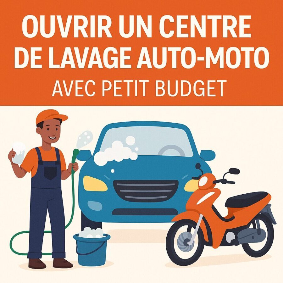 Ouvrir une station de lavage automobile en Afrique : budget et comment se lancer