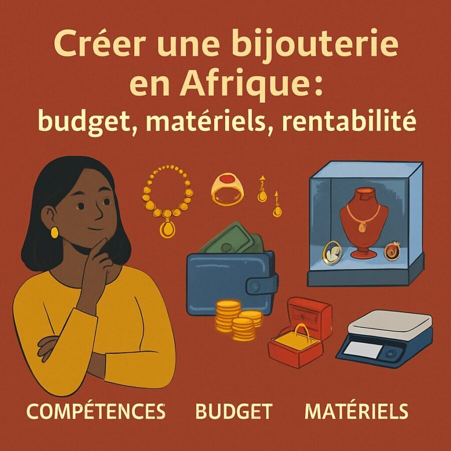 Créer une bijouterie en Afrique : budget et comment se lancer