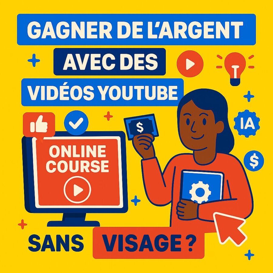 Comment gagner de l’argent avec des vidéos YouTube sans visage ?