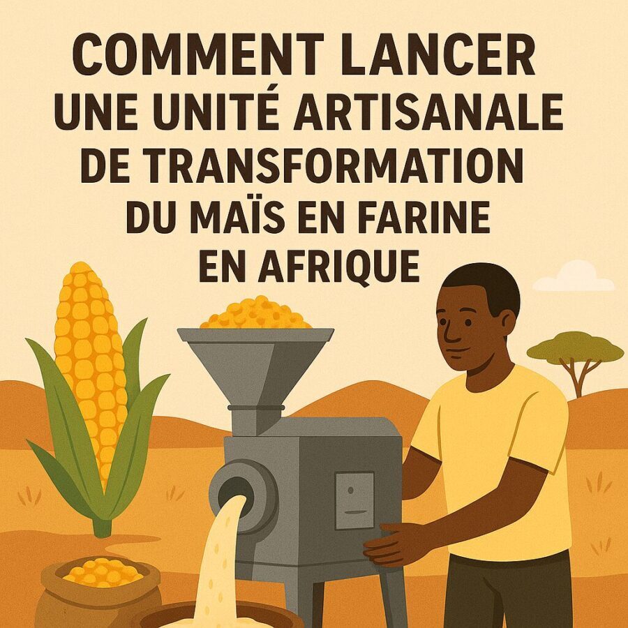 Comment lancer une petite usine de transformation du maïs en farine en Afrique