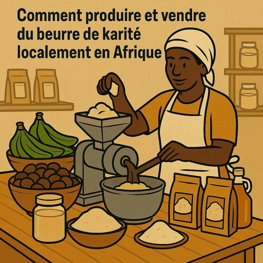 Comment produire et vendre du beurre de karité en Afrique