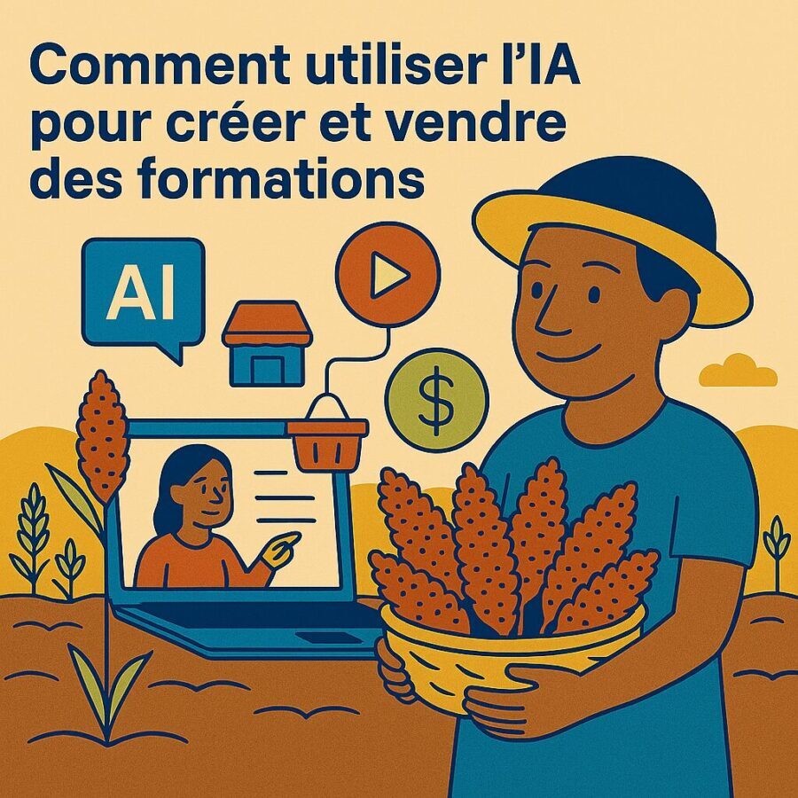 Comment utiliser l’IA pour créer et vendre des formations : Guide complet