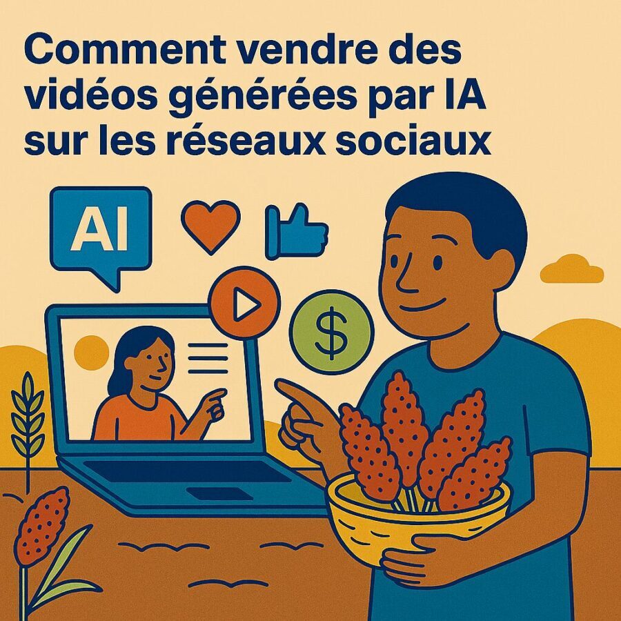 Comment vendre des vidéos générées par IA sur les réseaux sociaux