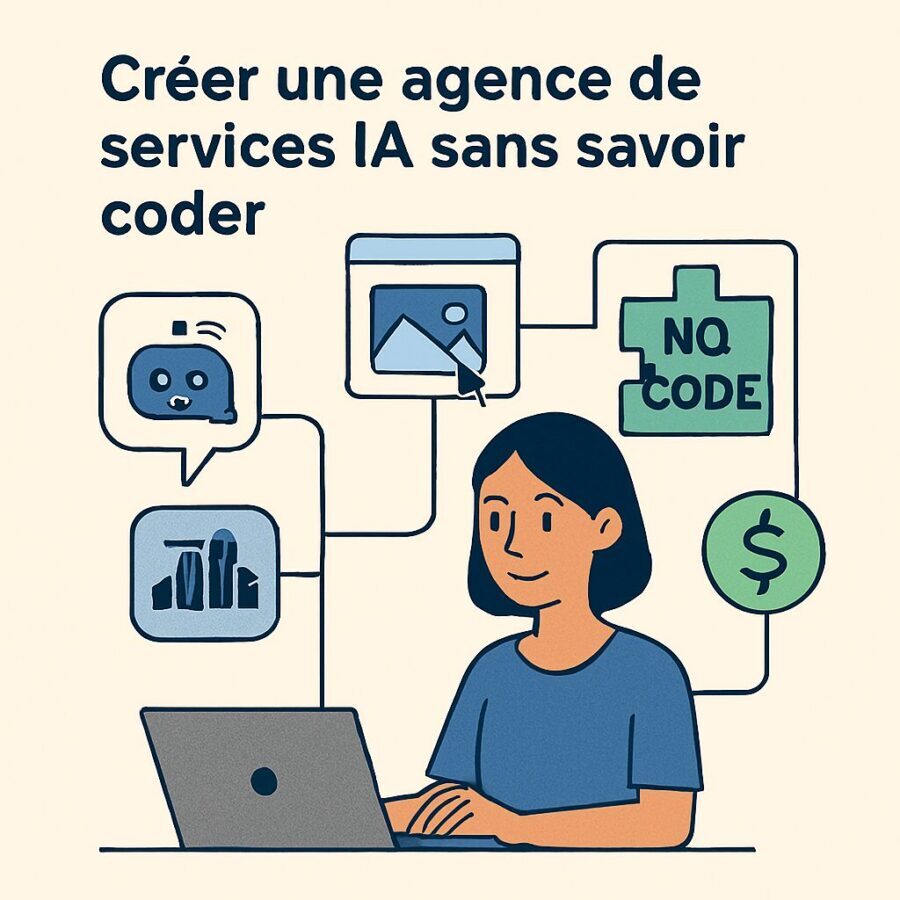 Créer une agence de services IA no-code (sans savoir coder)