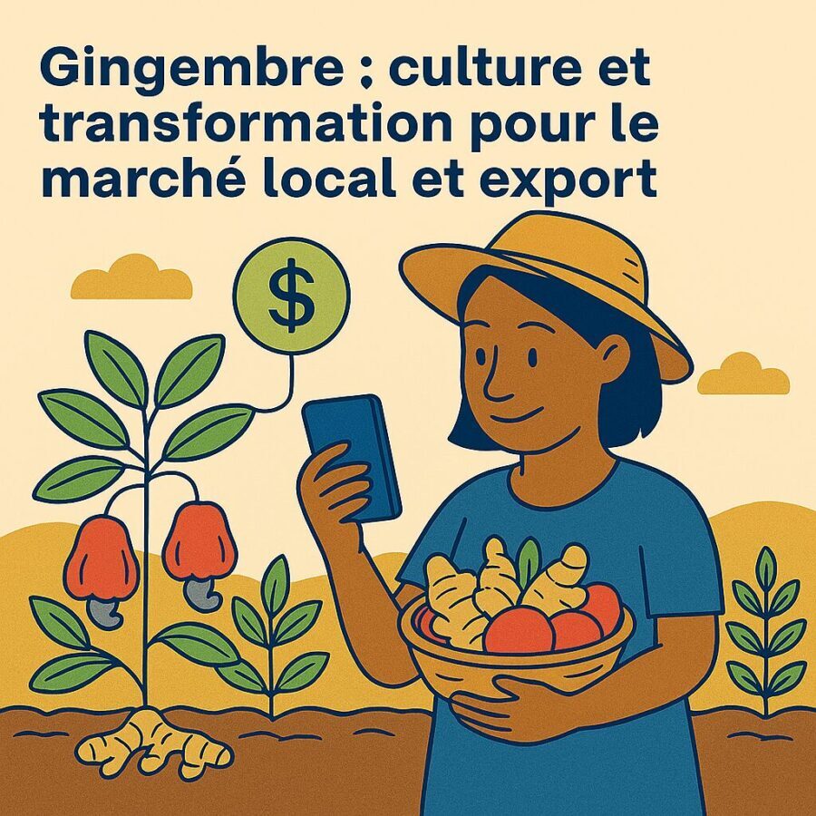 Gingembre : opportunité et transformation pour l&rsquo;Afrique