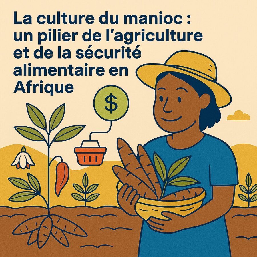 La culture du manioc : un pilier de l’agriculture alimentaire en Afrique
