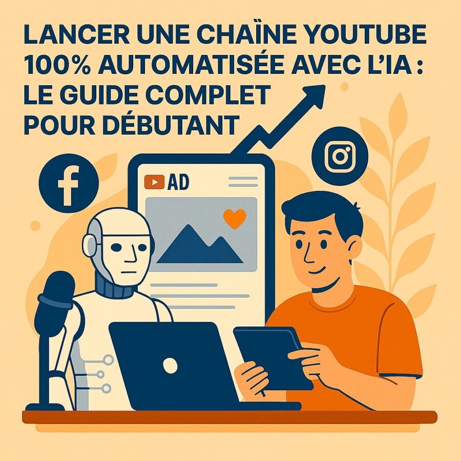 Lancer une chaîne YouTube 100% automatisée avec l’IA : le guide complet pour débutant