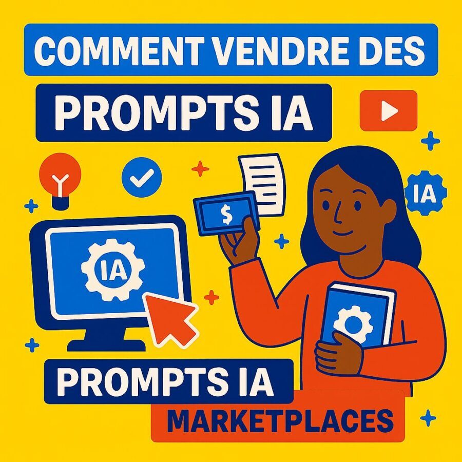Vendre des prompts IA sur des marketplaces : une nouvelle source de revenus en ligne