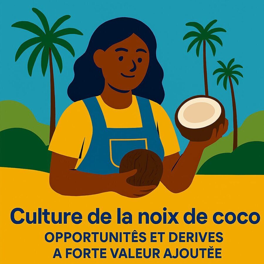 Culture de la noix de coco : opportunités et dérivés à forte valeur ajoutée