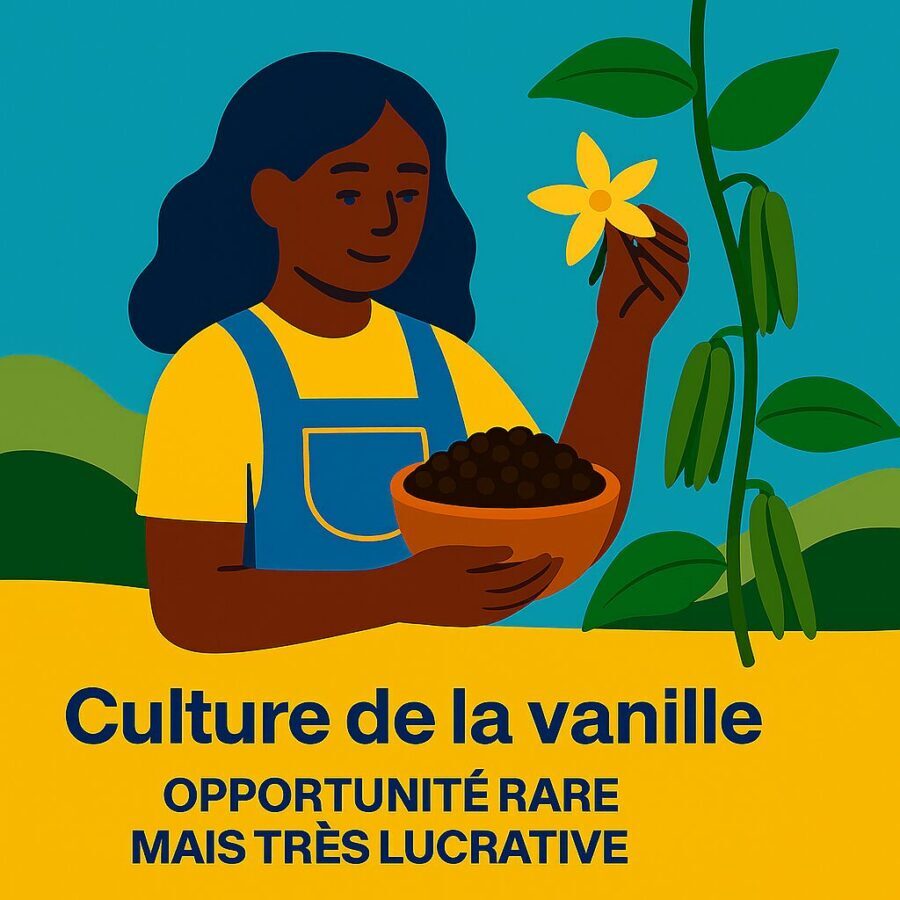 Culture de la vanille : opportunité rare mais très lucrative en Afrique