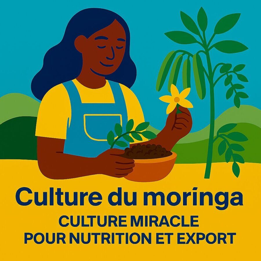 Culture du moringa : culture miracle pour nutrition et export