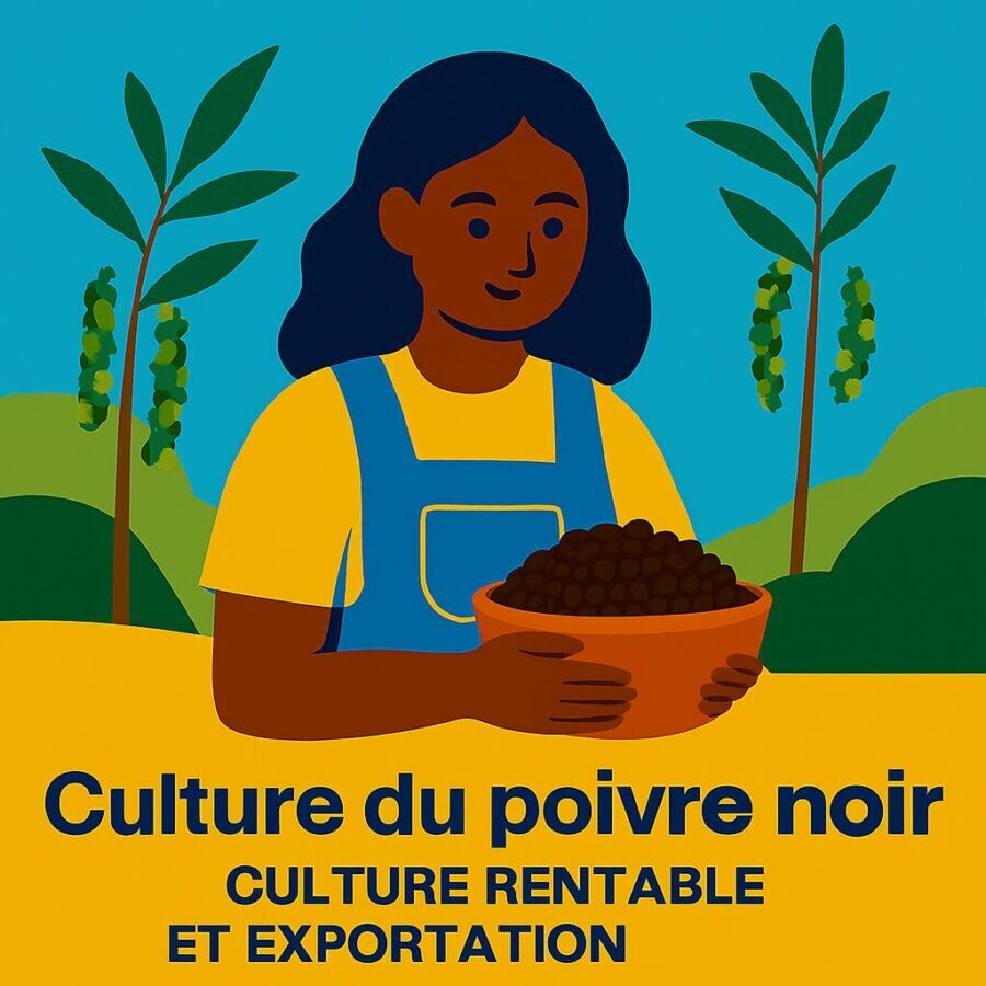 Culture du poivre noir : une opportunité pour  l’exportation