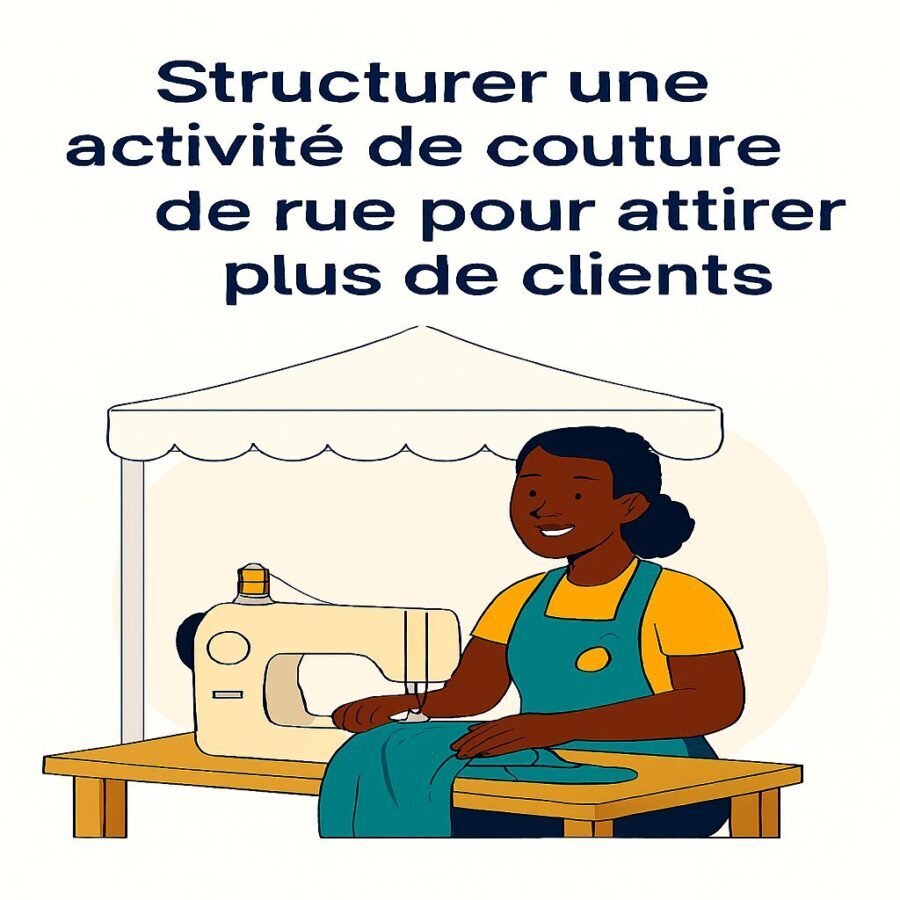 Comment structurer une activité de couture de rue pour attirer plus de clients